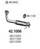 GB4 GEX12056 Exhaust Pipe